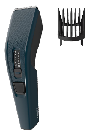 Philips Hair Clipper Series 3000 HC3505/15, Trim-n-Flow Technology, Self-Sharpening Stainless Steel Blades, 13 Length Settings, 0.5–23mm, Corded Hair Clipper