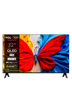 TCL 32S51K 32-Inch QLED Full HD Smart Google TV (2025 Model) – HDR10, Google TV, Dolby Audio, Wi-Fi & Bluetooth