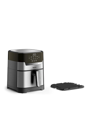 TEFAL Air Fryer | Easy Fry & Grill Digital 2-in-1 |4.2 L Capacity | 1550 W | Healthy Cooking | Air Fry + Grill | 8 Automatic Programs |Adjustable Temperature | Timer | | EY505D27