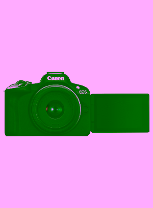 Canon EOS R50 Mirrorless Camera RF-S18-45mm F4.5-6.3 is STM Lens Kit, 24.2 Megapixel CMOS (APS-C) Sensor, 4K Video, Hybrid Camera, Photo and Video, Vlogging, Content Creator, RF Mount, Black