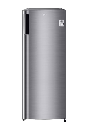 LG 168 Litre Freezer, Single Door, Inverter Control, Direct-Cool, Color Shiny Steel Model – GN304SLGT – International Version Guaranteed lowest price in UAE.