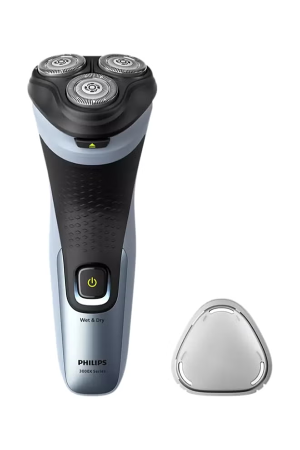 Philips Shaver 3000X Series X3063/00 Wet & Dry Electric Shaver with ComfortCut Blades, 3D Floating Heads, Pop-Up Trimmer & 45-Minute Cordless Runtime