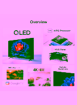 TCL 55 Inch T69D 4K UHD QLED Smart Google TV