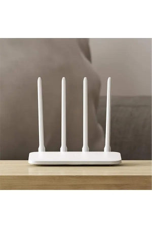 Xiaomi Mi Router 4C – 300Mbps 2.4GHz Wireless Wi-Fi Router with 4 High-Gain Antennas | White