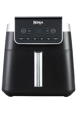Ninja Air Fryer MAX PRO 6.2L Digital Air Fryer with 6 Cooking Functions, Large Single Drawer, Non-Stick Dishwasher Safe Basket, AF180ME, Black