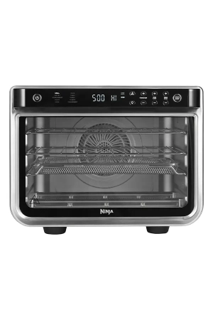 Ninja Foodi 10-in-1 Multifunction Countertop Oven DT200ME – Air Fry, Pizza, Grill, Roast, Bake, Toast & Bagel, Silver/Black, 2-Year Warranty