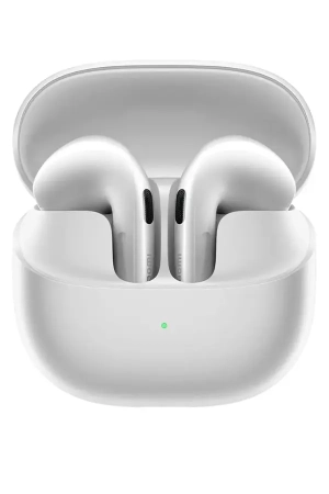Xiaomi Buds 6 True Wireless Earbuds – Pearl White, 35H Battery, 3-Mic Noise Cancellation, Harman AudioEFX, IP54