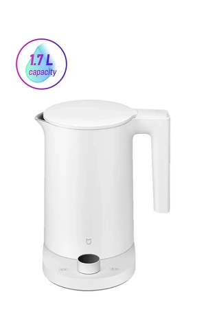 Xiaomi Mi Smart Kettle Pro 1.7L 1800W – Smart Electric Water Kettle with LED Temperature Display, Intelligent Temperature Control, Stainless Steel Interior – MJJYSHO1YM White