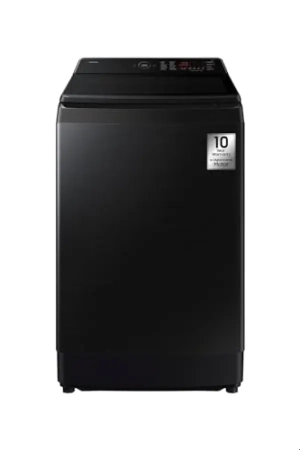 Samsung 10kg BeSpoke AI Top Load Washing Machine with EcoBubble, AI Energy mode, Black - WA80F10S5BGU