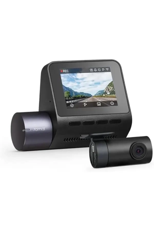 70mai A410-1 Dash Cam Front & Rear 2.5K + 1080P Dual Channel HDR with 2-Inch IPS Screen, Super Night Vision, GPS & Wi-Fi