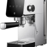 Xiaomi Mijia Semi-Automatic Espresso Machine UK CME003, 20-Bar Pump, Touchscreen, Milk Frother, Stainless Steel