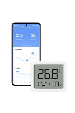 Xiaomi Smart Temperature & Humidity Monitor 3 Mini – Compact Digital Indoor Climate Sensor